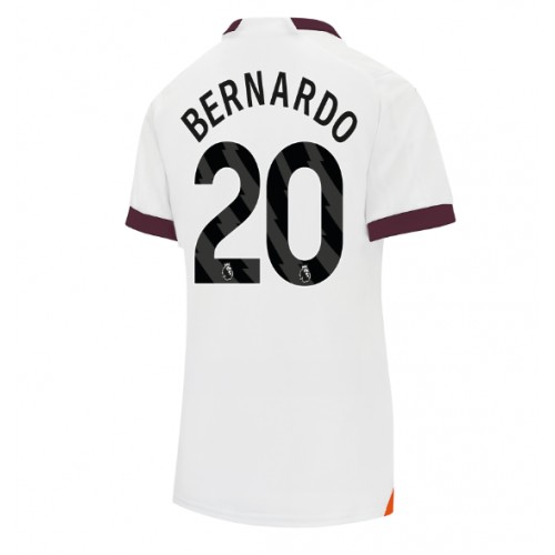 Maillot de foot Manchester City Bernardo Silva #20 Extérieur Femmes 2023-24 Manches Courte